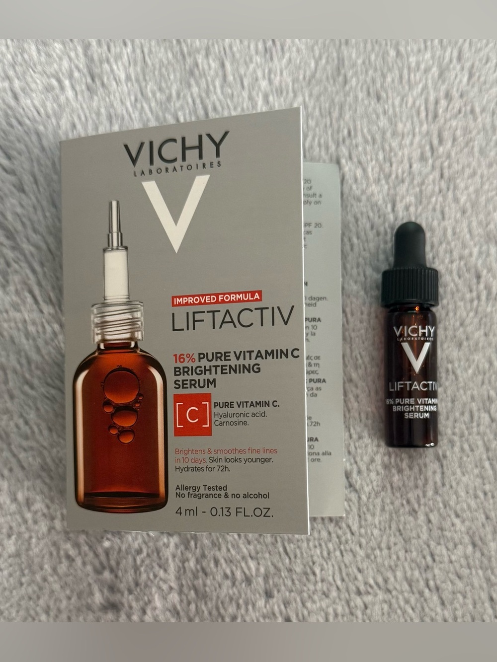 5/$25 🎆 NEW Vichy LiftActiv 16% Pure Vitamin C Brightening Serum 0.13 oz
